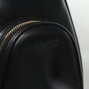 GUCCI Bamboo Body Bag Patent leather Black Gold 003 3444 0127 Auth th5494-21