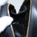 GUCCI Bamboo Body Bag Patent leather Black Gold 003 3444 0127 Auth th5494-24