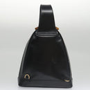 GUCCI Bamboo Body Bag Patent leather Black Gold 003 3444 0127 Auth th5494-2
