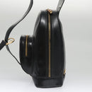 GUCCI Bamboo Body Bag Patent leather Black Gold 003 3444 0127 Auth th5494-3