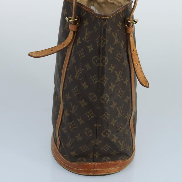 LOUIS VUITTON Monogram Bucket GM Shoulder Bag M42236 LV Auth th5501