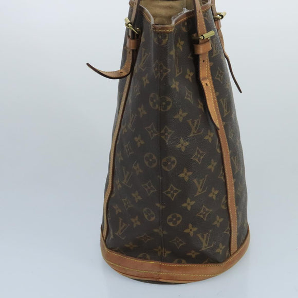 LOUIS VUITTON Monogram Bucket GM Shoulder Bag M42236 LV Auth th5502