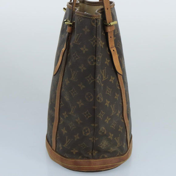 LOUIS VUITTON Monogram Bucket GM Shoulder Bag M42236 LV Auth th5502