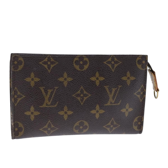 LOUIS VUITTON Monogram Bucket PM Accessory Pouch LV Auth th5521