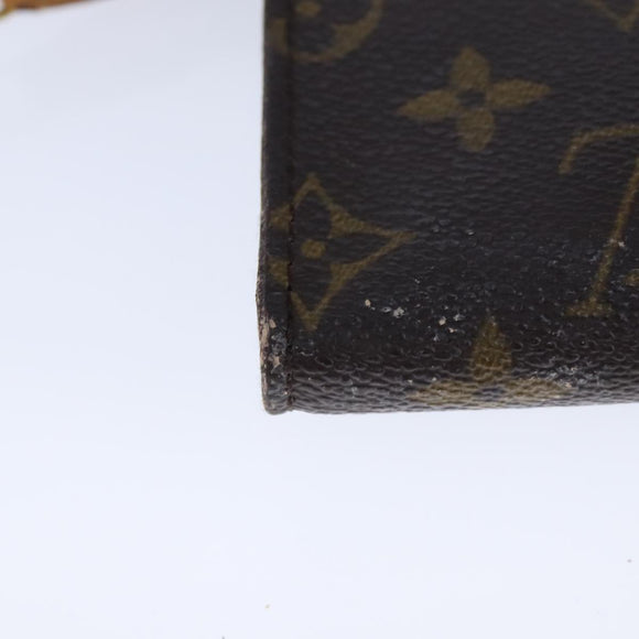 LOUIS VUITTON Monogram Bucket PM Accessory Pouch LV Auth th5521