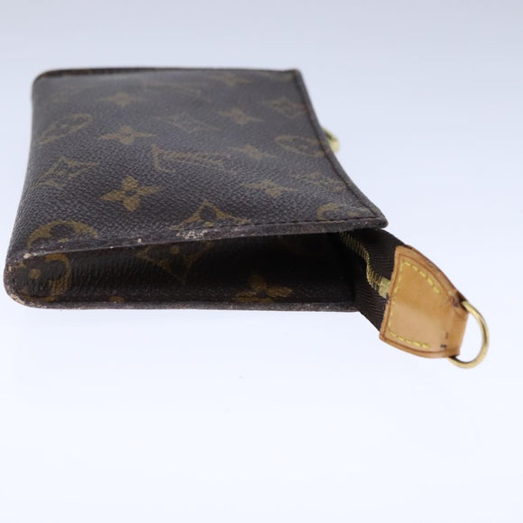 LOUIS VUITTON Monogram Bucket PM Accessory Pouch LV Auth th5521