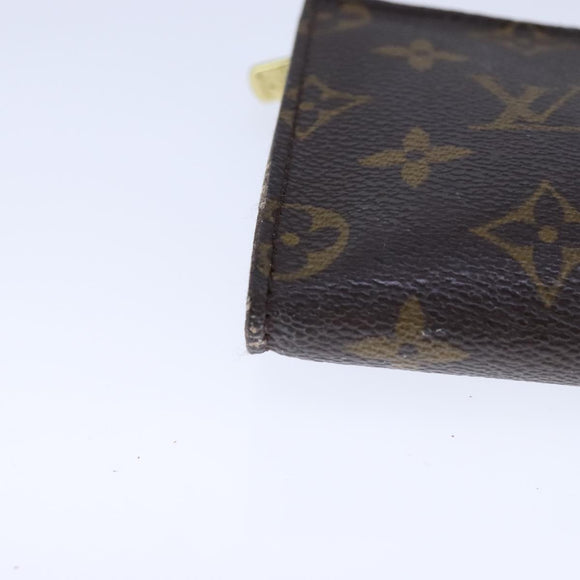 LOUIS VUITTON Monogram Bucket PM Accessory Pouch LV Auth th5521