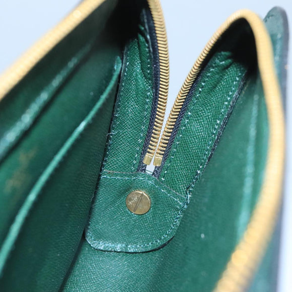 LOUIS VUITTON Taiga Baikal Clutch Bag Epicea M30184 LV Auth th5531