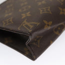 LOUIS VUITTON Monogram Poche Toilette 19 Pouch M47544 LV Auth th5540-16