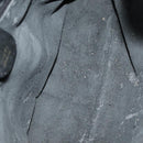 GUCCI Bamboo Hand Bag Leather 2way Black Gold 001 1705 1638 Auth th5549-10