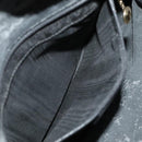 GUCCI Bamboo Hand Bag Leather 2way Black Gold 001 1705 1638 Auth th5549-11