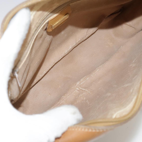 GUCCI Micro GG Supreme Web Sherry Line Shoulder Bag PVC Beige Red Auth th5563