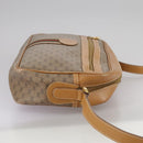 GUCCI Micro GG Supreme Web Sherry Line Shoulder Bag PVC Beige Red Auth th5563-4