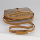 GUCCI Micro GG Supreme Web Sherry Line Shoulder Bag PVC Beige Red Auth th5563-7