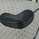 GUCCI Micro GG Supreme Hand Bag PVC 2way Navy Gold 002 58 0033 Auth th5567-16