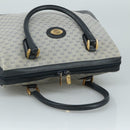GUCCI Micro GG Supreme Hand Bag PVC 2way Navy Gold 002 58 0033 Auth th5567-6