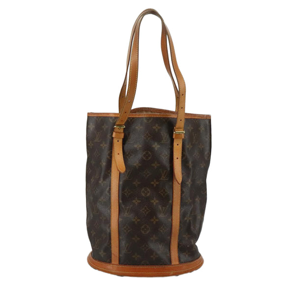 LOUIS VUITTON Monogram Bucket GM Shoulder Bag M42236 LV Auth th5568