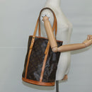 LOUIS VUITTON Monogram Bucket GM Shoulder Bag M42236 LV Auth th5568-21