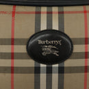 Burberrys Nova Check Shoulder Bag Canvas Beige Auth th5571-17