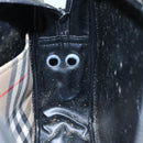 Burberrys Nova Check Shoulder Bag Canvas Beige Auth th5571-19