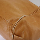 Chloe Etel Hand Bag Leather Brown Gold Auth th5573-16