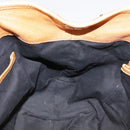 Chloe Etel Hand Bag Leather Brown Gold Auth th5573-19