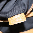 Chloe Etel Hand Bag Leather Brown Gold Auth th5573-12