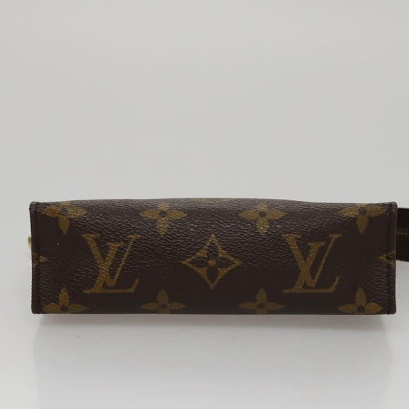 LOUIS VUITTON Monogram Poche Toilette 15 Pouch M47546 LV Auth th5583