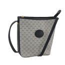 GUCCI Micro GG Supreme Shoulder Bag PVC Navy Gold 007 89 1095 Auth th5584-1