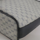 GUCCI Micro GG Supreme Shoulder Bag PVC Navy Gold 007 89 1095 Auth th5584-13