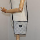 GUCCI Micro GG Supreme Shoulder Bag PVC Navy Gold 007 89 1095 Auth th5584-21