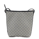 GUCCI Micro GG Supreme Shoulder Bag PVC Navy Gold 007 89 1095 Auth th5584-3