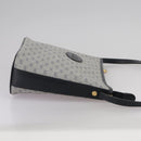 GUCCI Micro GG Supreme Shoulder Bag PVC Navy Gold 007 89 1095 Auth th5584-5