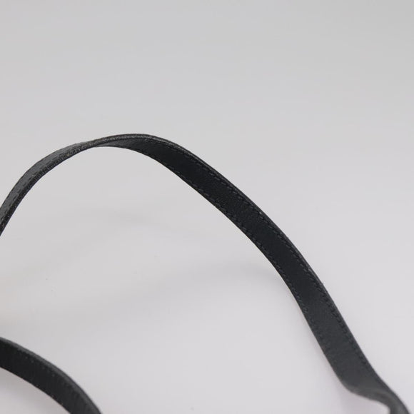 GUCCI Micro GG Supreme Shoulder Bag PVC Navy Gold 007 89 1095 Auth th5584