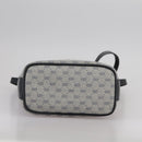 GUCCI Micro GG Supreme Shoulder Bag PVC Navy Gold 007 89 1095 Auth th5584-9