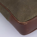 GUCCI Tote Bag Canvas Khaki 002 39 0149 Auth th5601-10