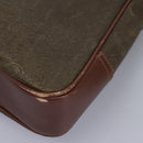 GUCCI Tote Bag Canvas Khaki 002 39 0149 Auth th5601-11