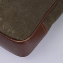 GUCCI Tote Bag Canvas Khaki 002 39 0149 Auth th5601-13