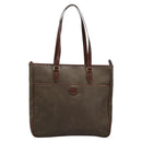 GUCCI Tote Bag Canvas Khaki 002 39 0149 Auth th5601-2