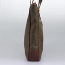 GUCCI Tote Bag Canvas Khaki 002 39 0149 Auth th5601-5