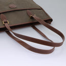 GUCCI Tote Bag Canvas Khaki 002 39 0149 Auth th5601-7