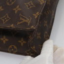 LOUIS VUITTON Monogram Sac Plat Hand Bag M51140 LV Auth th5607-16