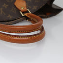 LOUIS VUITTON Monogram Sac Plat Hand Bag M51140 LV Auth th5607-8