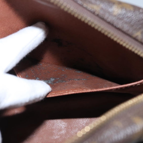 LOUIS VUITTON Monogram Compiegne 28 Clutch Bag M51845 LV Auth th5613