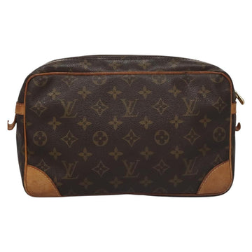 LOUIS VUITTON Monogram Compiegne 28 Clutch Bag M51845 LV Auth th5613 - 0