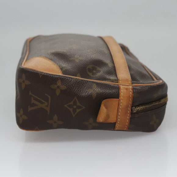 LOUIS VUITTON Monogram Compiegne 28 Clutch Bag M51845 LV Auth th5613