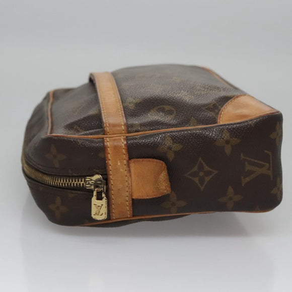 LOUIS VUITTON Monogram Compiegne 28 Clutch Bag M51845 LV Auth th5613