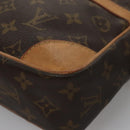 LOUIS VUITTON Monogram Compiegne 28 Clutch Bag M51845 LV Auth th5613-15