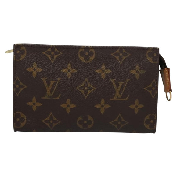 LOUIS VUITTON Monogram Bucket PM Accessory Pouch LV Auth th5617