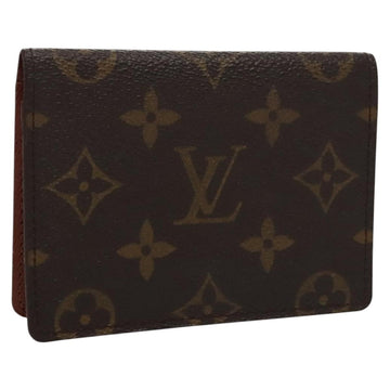 LOUIS VUITTON Monogram Porte 2 Cartes Vertical Pass Case M60533 LV Auth th5620